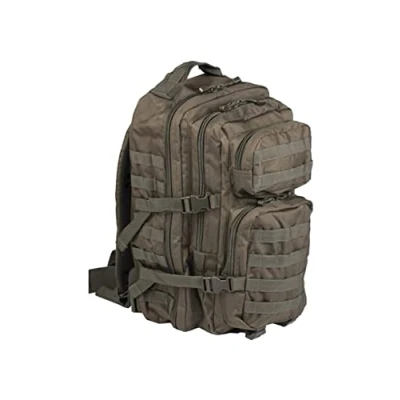 Imagen de Pack de asalto MOLLE táctico con mochila patrulla 36L, Verde oliva