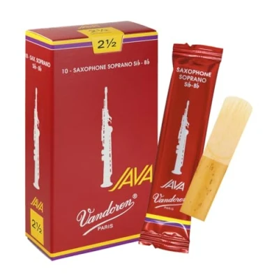 Imagen de Caña saxo soprano Vandoren Java Filed Red Calibre: 2 1/2