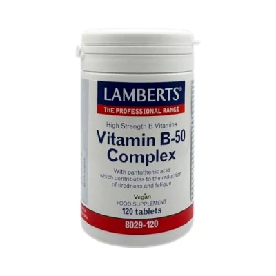 Imagen de Lamberts Vitamina B 50 Complex 120 Tabletas