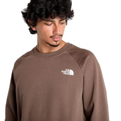 Imagen de The North Face NF0A89FA1OI1 Men’s Raglan Redbox Crew Sweatshirt Hombre Smokey Brown Tamaño S