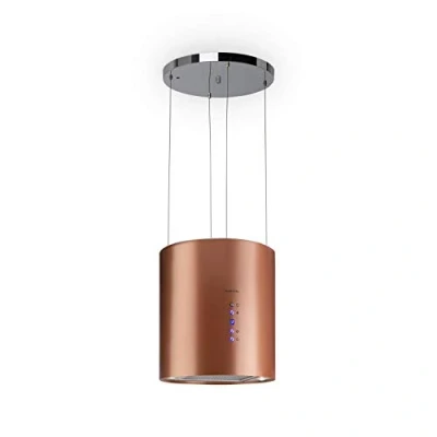 Imagen de Klarstein Campana Isla Cocina, Extractor para Islas, Techo Flujo Aire 558m3/h, Extractora Diseño Candelabro, Humos Cocina con Filtros de Carbón Activo