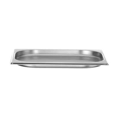 Imagen de HENDI Recipiente GN 1/2,contenedor GN,bordes redondeados,resistente a Temperaturas de 40 300C,apto para hornos,congeladores,calientaplatos,baño María,1L,325x265x(H) 20mm,acero inoxidable