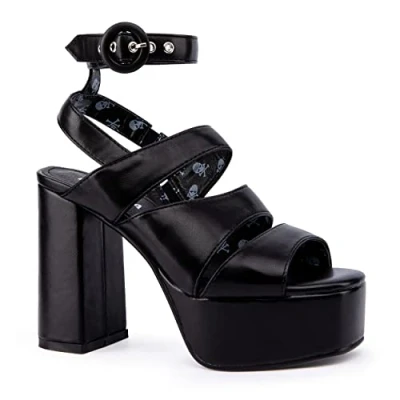 Imagen de LAMODA Girl from Mars, Zapato Corto Mujer, Color Negro, 38 EU