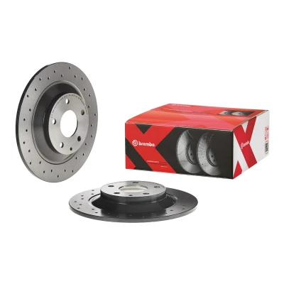 Imagen de BREMBO 08.C425.1X Disco de freno 303 10 5 perforado, macizo revestido MAZDA: CX I, 30, II