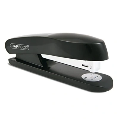 Imagen de Rapesco R80260B1 Skippa Grapadora de Tira Completa, Capacidad 20 Hojas, Usa Grapas 26/6 y 24/6 mm, Negro