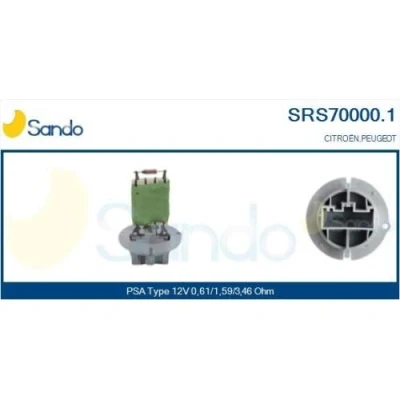 Imagen de CASCO CRS70000GS Resitencia, ventilador habitáculo PEUGEOT: 307 SW, Hatchback, 206 CITROËN: C3 I Pluriel