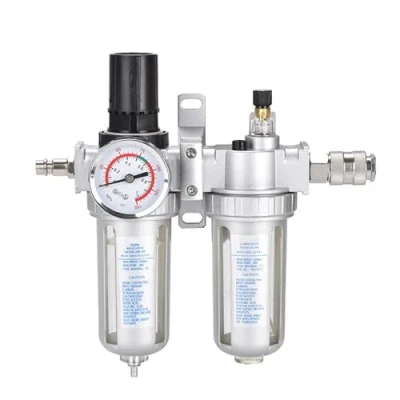 Imagen de Aire Separador Agua, 1/4 &#039;&#039; Aceite Agua Filtro, 1MMA Filtro Regulador Aire, Presión, Puede Utilizar en Compresores
