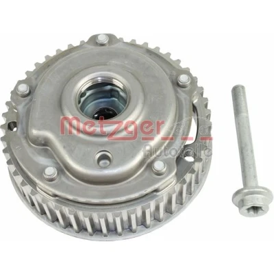Imagen de METZGER 2410097 Ajustador árbol de levas Lado escape con casquillo tornillo OPEL: Zafira B, Astra H Hatchback, Insignia A Hatchback