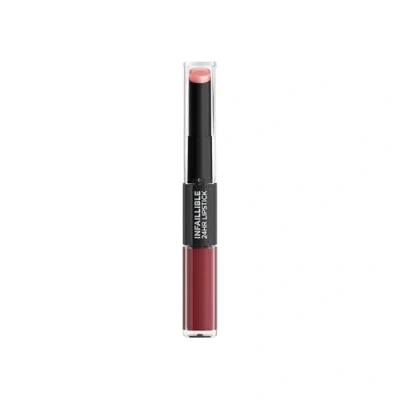 Imagen de L&#039;Oreal Paris Make up Designer Infaillible 24H Lipstick Color Labial de Larga Duración Tono 502 Red To Stay
