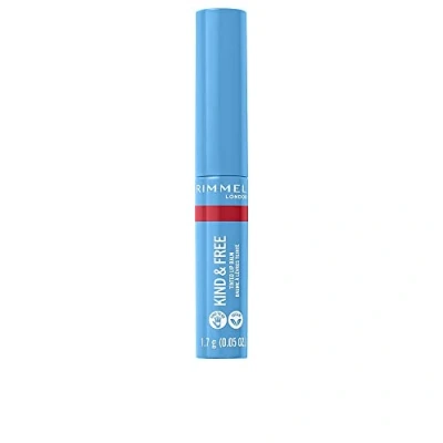 Imagen de Rimmel, Kind &amp; Free, Bálsamo labial con color, 005 Cherry Red, 4g