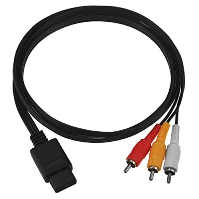 Imagen de Cable AV Composite SNES/Gamecube/N64/GC GAMECUBE NINTENDO 64 SNES GC N64 SUPER