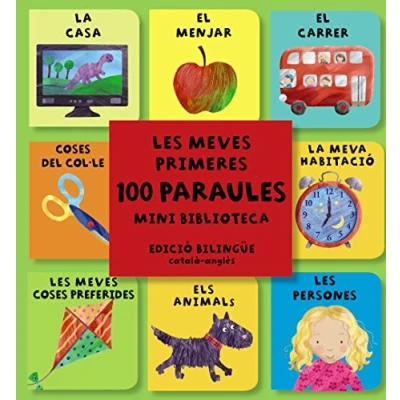 Imagen de Les meves primeres 100 paraules (Catalá A PARTIR DE 0 ANYS IMAGINARIS (PRIMERS DICCIONARIS VISUALS) Minibiblioteques)
