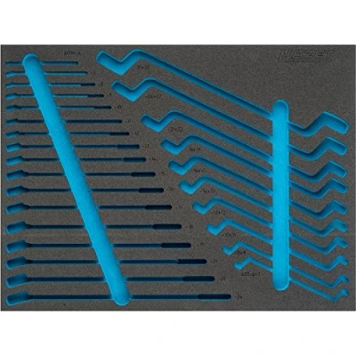 Imagen de HAZET 163 374L Inserto de espuma suave 2 componentes, multicolor