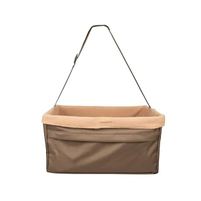 Imagen de PetSafe Asiento de Seguridad Para Perros Solvit, Hasta 11.3 kg Diferentes Tipos Vehículos Correa Ajustable Forro Acolchado Resistente, Lavable a Máquina Marrón