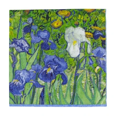 Imagen de Caspari 13670L Van Gogh Irises Servilletas de Papel, Verde