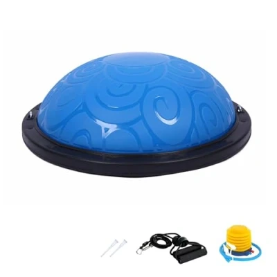 Imagen de MAGIC SELECT Balón de Equilibrio. Media Bola Pelota para Fitness, Yoga, Pilates, Entrenamiento con Bandas Resistencia. Semiesfera Balance Trainer Ball Deporte en Casa.