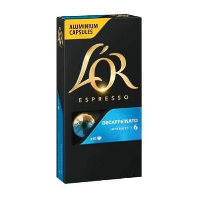 Imagen de L&#039;OR Espresso Decafeinato 10 cápsulas