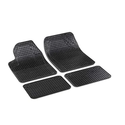 Imagen de GoodYear 77135 77135: Juego de 4 Alfombrillas en Goma Coche, Negro Universales