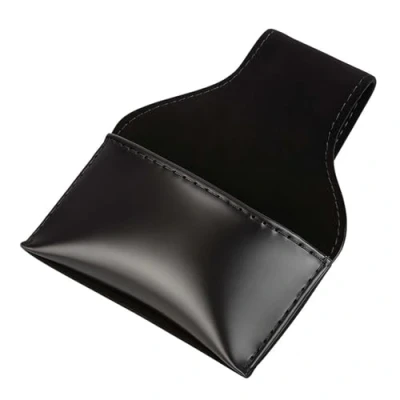 Imagen de Soporte de Tiza Billar Port¨¢Til Snooker Bolsa PU Accesorio Negro