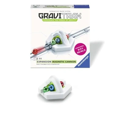 Imagen de Ravensburger 27600 Gravitrax Cañón Magnético, Accesorio, 8+ Años, Juego Lógico Creativo, STEM