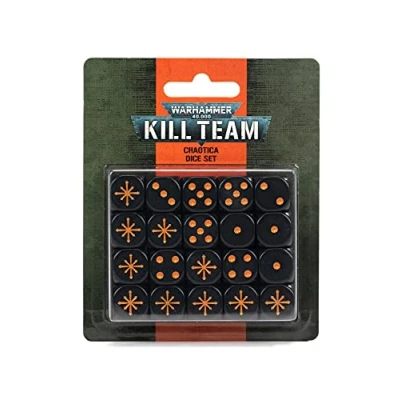 Imagen de Games Workshop Warhammer 40k Juego de Dados Chaotica Kill Team