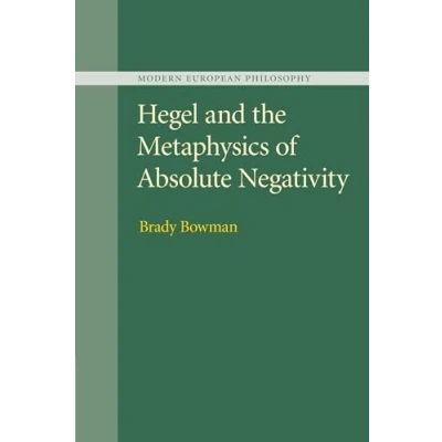 Imagen de Hegel and the metaphysics of absolute negativity