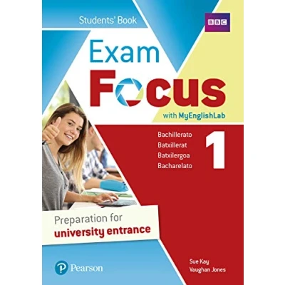 Imagen de Exam Focus 1 Student&#039;s Book Print &amp; Digital InteractiveStudent&#039;s MyEnglishLab Access Code