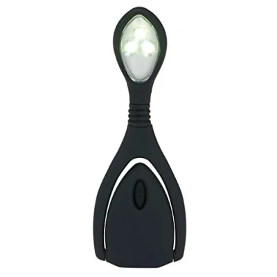 Imagen de moses. libri_x Lumi Plus Luz LED de lectura con pinza intensidad regulable para leer en la oscuridad