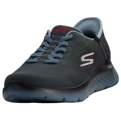 Imagen de Skechers Zapatillas sin cordones para hombre: Go Walk Flex Hands Up, Pizarra, 45 EU