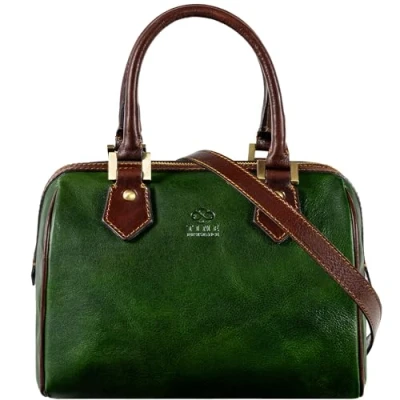Imagen de Time Resistance Bolso de Mano para Mujer Piel Hecho a en Italia Ideal Todos los Días o Ocasiones Especiales