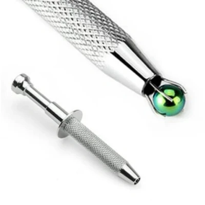 Imagen de Agarrador de bolas, herramienta perforación corporal, herramientas joyería, perfecto para cuentas, diamantes, soporte bolas (pequeño)