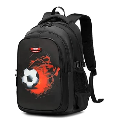 Imagen de Asge Mochila Bolso Hombre Mochilas Escolares Juveniles Adolescentes Bolsos Grandes Ordenador Portátil (Negro)