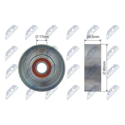 Imagen de NTY RNK VV 001 Rodillo Guia VOLVO: XC90 I, MITSUBISHI: Lancer 7