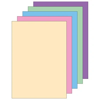 Imagen de APLI 15278 Papel color surtido pastel A4 100 hojas
