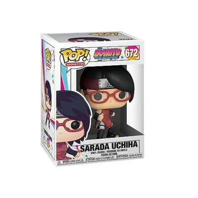 Imagen de Funko POP! Animation: Boruto Sarada Uchiha Boruto: Naruto Next Generations Figuras Miniaturas Coleccionables Para Exhibición Idea De Regalo Mercancía Oficial Juguetes Niños Y Adultos