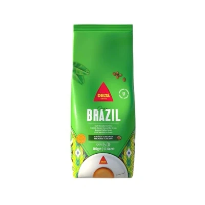 Imagen de Delta Cafés Origen Brasil Café en Grano Mezcla Aromática y Tropical Dulce Afrutado 500 g