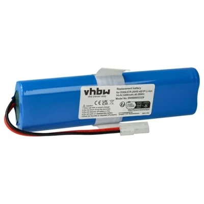 Imagen de vhbw 1x batería Compatible con 360 D004 ICR 26HE 4S1P Robot Limpieza (3200 mAh, 14,4 V, Li Ion)