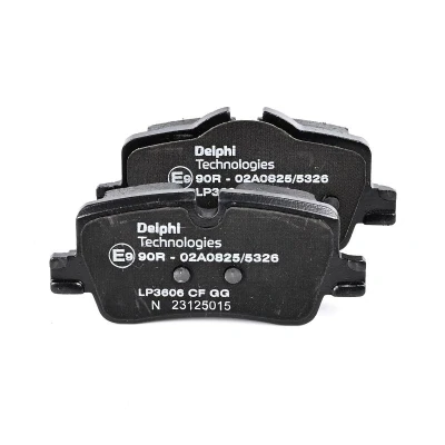 Imagen de DELPHI LP3606 Juego de pastillas freno preparado para indicador desgaste Chapa antichirridos con accesorios BMW: 3 Berlina, Touring, 4 Coupé