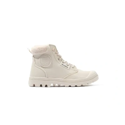 Imagen de Palladium Pampa WARM Botines con cordones, Mujer, Talla: 41.5, Almond milk Zapatos