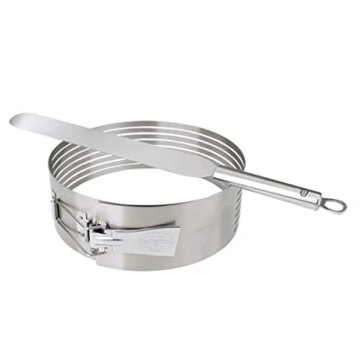 Imagen de Dr. Oetker 1915 Ayuda para Cortar el Suelo Tartas, Acero Inoxidable 18/8, Silber