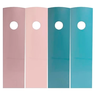 Imagen de Exacompta Ref. 182606SETD Juego de 4 archivadores revistas MAG CUBE Skandi, revistas, catálogos, almacenamiento para documentos A4 y maxi ancho 27,5 xm colores surtidos
