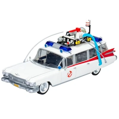 Imagen de Ghostbusters Plasma Series, Ecto 1 (1984), Coche de Juguete A Escala 1:18, Juguetes Ghostbusters, Partir 14 años