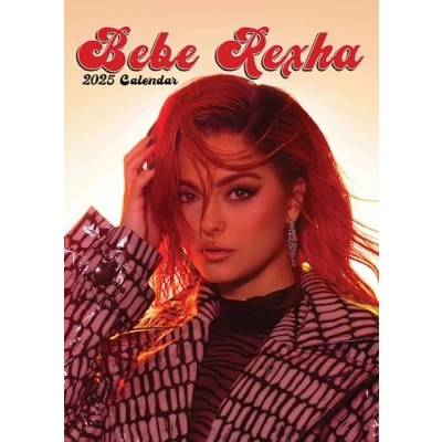 Imagen de Bebe Rexha 2025 Calendario con espiral tamaño A3