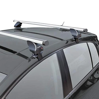 Imagen de Twinny Load Juego de Barras Techo Aluminio A45 Compatible con Fiat 500L/Peugeot 308 II 5 Puertas 2013