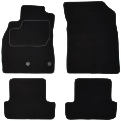 Imagen de MAMMOOTH A041 RNT360 PRM 01 Juego de alfombrillas suelo textil delante y detrás 4 negro RENAULT: MEGANE 3