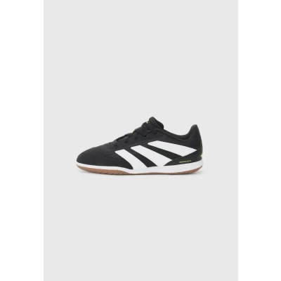Imagen de adidas Performance Predator CLUB Unisex Botas de fútbol sin tacos para niños, Talla: 28, Core black/ftwr white/lucid lemon Zapatos