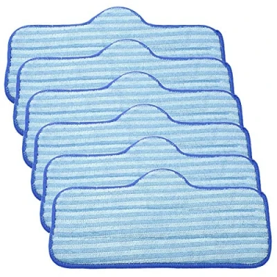 Imagen de KEEPOW Paquete de 6 almohadillas microfibra compatibles con Dupray Neat Steam Cleaner