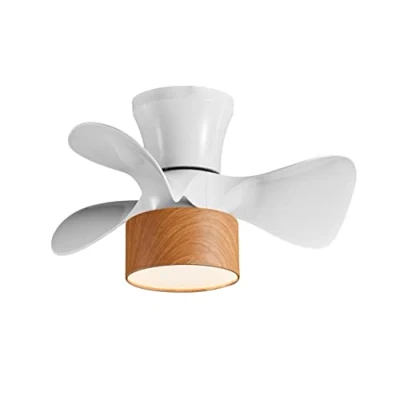 Imagen de Ventilador Fly color BLANCO MADERA D55cm 20w con cambio de 3000k 4000k 6000k JUERIC