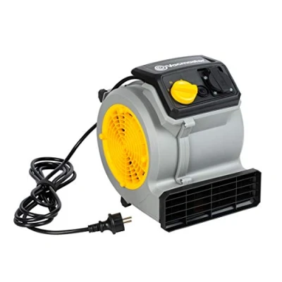 Imagen de Vacmaster AM1202 Ventilador de suelo para fitness y gimnasio, 24 vatios con 3 niveles velocidad, potente silencioso, ideal ciclismo en interiores, correr entrenamientos