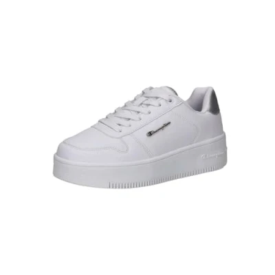 Imagen de Champion Rebound Platform Zapatillas de baloncesto, Mujer, Talla: 38, White/silver Zapatos